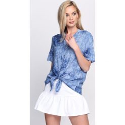 Niebieska Koszula Let It Be. Niebieskie koszule damskie Born2be, na lato, m. Za 44,99 zł.