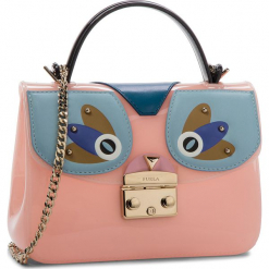 Torebka FURLA - Candy Ginger 984397 B BTF8 I74 Rosa Chiaro/Toni Veronica. Czerwone torebki klasyczne damskie Furla, z tworzywa sztucznego. Za 895,00 zł.