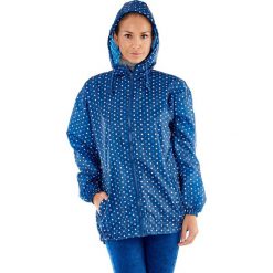 Nieprzemakalna kurtka w ProClimate Blue. Składana w kieszeń. Niebieskie kurtki damskie ProClimate, bez wzorów, z kapturem. Za 64,99 zł.