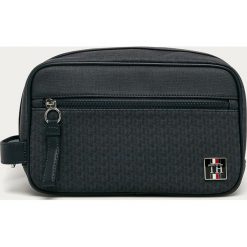 Tommy Hilfiger - Kosmetyczka. Niebieskie kosmetyczki męskie TOMMY HILFIGER, bez wzorów. W wyprzedaży za 239,90 zł.