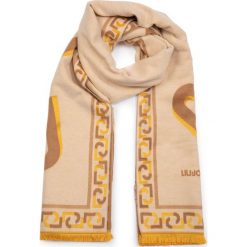 Szal Liu Jo Stola Jacquard Grec 369033 T0300. Brązowe szaliki damskie Liu Jo, bez wzorów. W wyprzedaży za 159,00 zł.