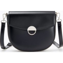 Torebka typu saddle bag - Czarny. Czarne torebki klasyczne damskie marki Reserved, bez wzorów, bez dodatków. Za 99,99 zł.