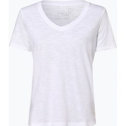 S.Oliver Casual - T-shirt damski, czarny. Czarne t-shirty damskie marki s.Oliver Casual, s, bez wzorów, z materiału, casualowe, bez kołnierzyka. Za 59,95 zł.
