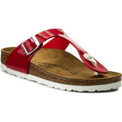Chodaki damskie: Japonki BIRKENSTOCK - Gizeh Bs 1005298 Tango Red Patent