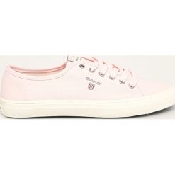 Gant - Tenisówki Preptown. Różowe trampki i tenisówki damskie GANT, bez wzorów, z gumy, na sznurówki. Za 269,90 zł.