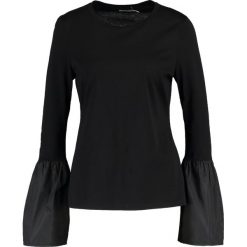 Bluzki asymetryczne: Finery London FLORENCE Bluzka z długim rękawem black