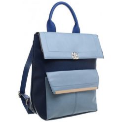Bessie London plecak damski niebieski. Niebieskie plecaki damskie Bessie London, bez wzorów. Za 239,00 zł.