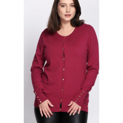 Fioletowy Kardigan Keep It Moving. Fioletowe kardigany damskie Born2be, xl. Za 49,99 zł.