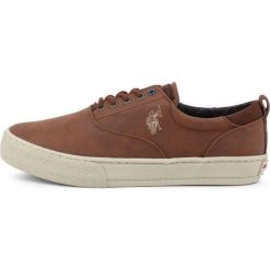 U.S. POLO ASSN. tenisówki męskie Galan 45 brązowe. Pomarańczowe trampki męskie U.S. Polo Assn., bez wzorów, bez zapięcia. W wyprzedaży za 251,00 zł.
