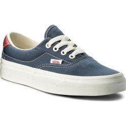 Tenisówki VANS - Era 59 VA38FSQKJ Vintage Indigo/Rococco. Niebieskie półbuty damskie Vans, bez wzorów, z gumy, sportowe, bez zapięcia. W wyprzedaży za 219,00 zł.
