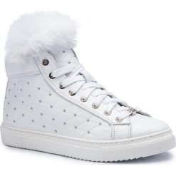 Sneakersy EVA MINGE - EM-08-06-000281 102. Białe półbuty damskie Eva Minge, ze skóry. W wyprzedaży za 289,00 zł.