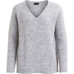 Swetry klasyczne damskie: Vila VIPLACE Sweter light grey melange