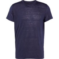 120% Lino UOMO GIROCOL Tshirt basic graphite. Szare koszulki polo męskie marki 120% Lino, l, ze lnu. Za 439,00 zł.