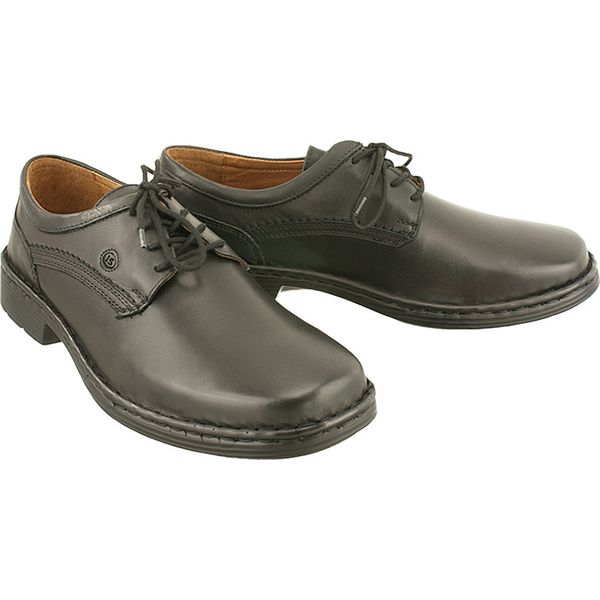 JOSEF SEIBEL 38200 Talcott Dakota schwarz, półbuty męskie, tegość K. Półbuty męskie Josef Seibel, bez wzorów, ze skóry, bez zapięcia. Za 339,90 zł.