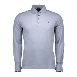 Koszulka polo w kolorze błękitnym. Niebieskie koszulki męskie Napapijri, Gant, Canadian Peak, s, bez wzorów, z bawełny, polo, z długim rękawem, długie. W wyprzedaży za 279,95 zł.