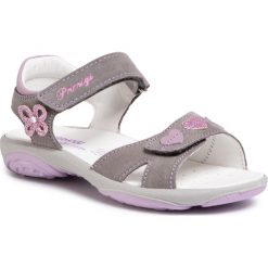 Sandały PRIMIGI - 5383922 S Grig. Szare sandały dziewczęce Primigi, z zamszu, bez zapięcia. Za 229,00 zł.