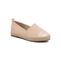 DeeZee WSS990-03 Różowy. Różowe espadryle damskie DeeZee, bez wzorów, ze skóry ekologicznej, bez obcasa. Za 69,99 zł.