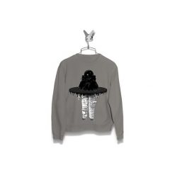 Bluza Astronauta Męska. Szare bluzy męskie marki Failfake, xxl, bez wzorów, bez kołnierzyka, bez rękawów, bez kaptura. Za 160,00 zł.