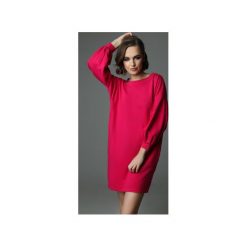 Sukienka Loose Louise - fuksjowa. Różowe sukienki dziewczęce marki Madnezz, z aplikacjami, z elastanu, bez rękawów. Za 209,00 zł.