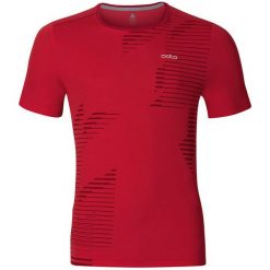 Odlo Koszulka męska T-shirt s/s crew neck GEORGE czerwona r. L (221802). Czerwone t-shirty męskie Odlo, s. Za 149,95 zł.