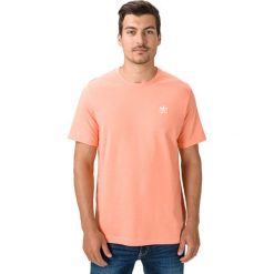 Adidas Originals Trefoil Essentials Koszulka Pomarańczowy. Pomarańczowe podkoszulki męskie adidas Originals, s, z haftami, z bawełny, bez kołnierzyka, z krótkim rękawem, krótkie. Za 111,95 zł.