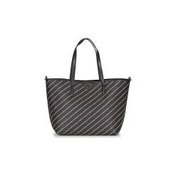 Torby shopper Karl Lagerfeld K/STRIPE LOGO SHOPPER. Czarne torby na zakupy damskie marki KARL LAGERFELD. Za 1069,00 zł.