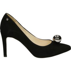 Buty ślubne damskie: Czółenka - 2826 CAM NERO
