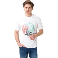 Pepe Jeans Marvin Koszulka Biały. Białe podkoszulki męskie Pepe Jeans, l, z nadrukiem, z bawełny, z krótkim rękawem. Za 152,95 zł.