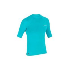 TOP UV surfing krótki rękaw 100 męski. Czerwone buty sportowe męskie marki OLAIAN, z elastanu, bez zapięcia, na fitness i siłownię. Za 29,99 zł.