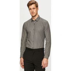 Hugo - Koszula Extra Slim Fit. Czarne koszule męskie HUGO, s, bez wzorów, z bawełny, klasyczne, z klasycznym kołnierzykiem, z długim rękawem. Za 399,90 zł.