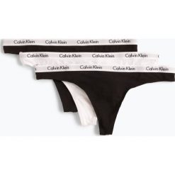 Calvin Klein - Stringi damskie, opakowanie po 3 szt., czarny. Stringi damskie Calvin Klein. Za 179,95 zł.