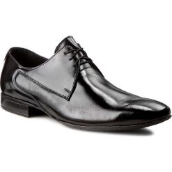 Półbuty SERGIO BARDI - Ernesto FW127297317TM 101. Czarne buty wizytowe męskie marki Sergio Bardi, ze skóry. W wyprzedaży za 179,00 zł.