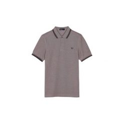 Koszulki polo z krótkim rękawem Fred Perry Twin Tipped Polo Mgnyox Mhgy Cbl. Czerwone koszulki męskie Fred Perry, s, bez wzorów, z krótkim rękawem. Za 257,95 zł.