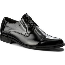 Półbuty LASOCKI FOR MEN - TA-LL26 Czarny. Czarne buty wizytowe męskie Lasocki For Men, ze skóry, bez zapięcia. Za 229,99 zł.