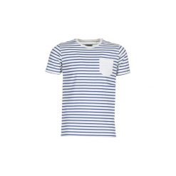 T-shirty z krótkim rękawem Casual Attitude ICERLKO. Białe t-shirty męskie marki Casual Attitude, s, bez wzorów, casualowe, bez kołnierzyka, krótkie. Za 109,00 zł.