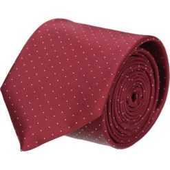 Krawaty męskie: krawat platinum bordo classic 201