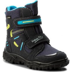 Buty zimowe chłopięce: Śniegowce SUPERFIT – GORE-TEX 1-00080-81 M Ocean Kombi