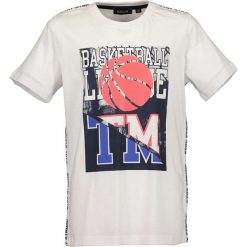 Blue Seven - T-shirt dziecięcy 140-176 cm. Białe t-shirty chłopięce Blue Seven, z nadrukiem, z bawełny, bez rękawów. W wyprzedaży za 34,90 zł.