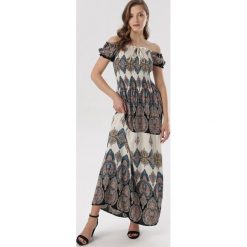 Czarna Sukienka Gineneva. Czarne sukienki damskie Born2be, na lato, s, bez wzorów, bez kołnierzyka, bez rękawów. W wyprzedaży za 44,99 zł.