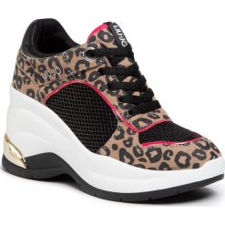 Sneakersy LIU JO - Karlie Revolution 20 BA0063 PX094 Desert Leopard S19E5. Pomarańczowe półbuty damskie Liu Jo, ze skóry. Za 739,00 zł.