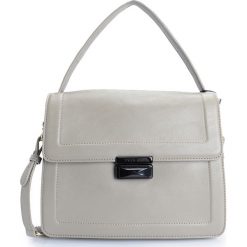 Twin-Set Torebka "Top Handle". Topy damskie Twin Set, w paski, ze skóry, bez dodatków. Za 299,00 zł.