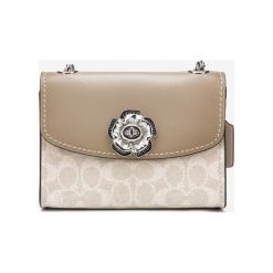 Coach Parker 18 Cross body bag Brązowy Beżowy. Pomarańczowe torebki klasyczne damskie Coach, w paski, ze skóry, bez dodatków. Za 1294,95 zł.