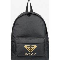 Roxy Sugar Baby Solid Logo Plecak Czarny. Czarne plecaki damskie Roxy, bez wzorów, z poliesteru. Za 171,95 zł.