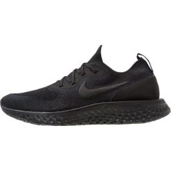 Nike Performance EPIC REACT FLYKNIT Obuwie do biegania treningowe black. Czarne buty do biegania męskie Nike Performance, z materiału. Za 629,00 zł.
