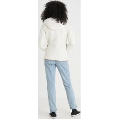 Superdry CORE HOODED Kurtka puchowa white prism. Białe żakiety damskie Superdry, bez wzorów, z poliesteru. Za 589,00 zł.