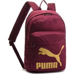 Plecak PUMA - 074799 11 Fig-Gold. Czerwone plecaki damskie Puma, z materiału, sportowe. Za 139,00 zł.