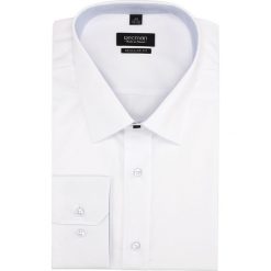 Koszula bexley 2464 długi rękaw regular fit biały. Białe koszule męskie marki Recman, m, bez wzorów, bez kołnierzyka, z długim rękawem. Za 129,00 zł.
