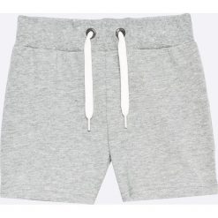 Name it - Szorty dziecięce 92-164 cm. Szare spodenki chłopięce Name it, bez wzorów, z bawełny, casualowe. W wyprzedaży za 34,90 zł.