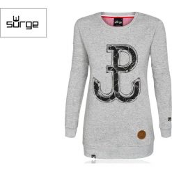 Bluza patriotyczna Surge Polonia Polska Walcząca, damska, nopki, r. S. Czerwone bluzy damskie Surge Polonia, s, z nadrukiem, z tkaniny, bez rękawów, bez kaptura. Za 189,00 zł.