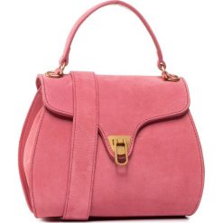 Torebka COCCINELLE - FAB Marvin Suede E1 FAB 55 01 01 Bouganville P39. Różowe torebki klasyczne damskie Coccinelle, bez wzorów, ze skóry, klasyczne, bez dodatków. W wyprzedaży za 599,00 zł.